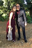 Was beautiful and the most comfortable dress to wear to a wedding! Only issue I found was I ordered a small, had to return for an XS and then that even fit a bit bigger than expected. Didn't have time to alter but it was fine. - Deborah G.