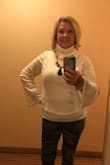 It is a little short but I wear a tank under! - Judy L.