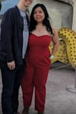 Very comfortable and great fur curves! I was worried about fit because I'm short and very curvy (34G and usually a size 12). This hugs you in all the right places!  I could have worn it with heels without hemming, but I got a couple of inches hemmed so I could wear it with flats.  Anyone above 5'4" or with long legs should be fine :) - Rachel S.