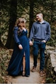 I bought this dress for my engagement photos and I loved it. My only complaint would be that the chest area was very small. Other than that it fit great and photographed so well! - Sydney F.