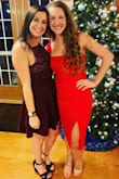 I normally wear a small but after reading the size of the model I thought a S might be too big. The XS was actually too small and the size small fit perfect!! I loved it! The quality of the dress was really good too. I would definitely order another dress from Lulus. - Bethany T.