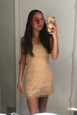 Loved this dress! Fit true to size. Wasn't too short - covered just enough under the booty. Super comfortable material. Could live in this dress. - Melissa L.