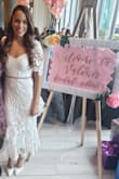I bought this dress for my bridal shower and received so many compliments! Everyone loved it and it looked amazing in every photo. I even had a few soon-to-be brides ask to borrow it!! - Valerie T.