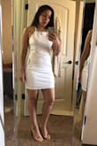 Bought this for my future bachelorette party. Simple and sexy, the material is also very good quality. Also like the length, not too short. - Audrey H.