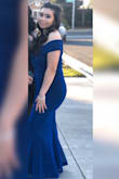 I bought this dress a week before formal hoping it will fit because then I will have a little time to pick out my dress but thank god for lulus it fit so perfect. I was able to move around with it I love the material I love everything of the dress ! - Destiny M.