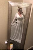 I love it, only thing is the sleeves are a bit loose and long but that's nothing you can't fix!! I got it for my wedding dress I wanted something boho Lacey and modest. This was great - Carly O.