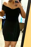 This dress compliments my curves really well. Super pretty and elegant! - Elika R.