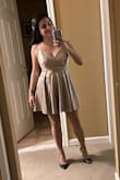 It is a great dress, love the pockets! It's a very nice fabric & looks like I wished it did. - Astrid A.