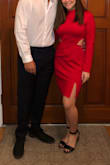 I LOVED this dress. It fit perfectly and I think suited my body type. It is a great length and was very comfortable. Loved the cut outs and the slit. Very happy <3 - Hannah C.