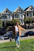 I love this jacket! It's my favorite go to. I ordered and XS, it definitely is a bigger jacket, but perfect so you can layer things under. Would definitely buy again. - Virginia W.