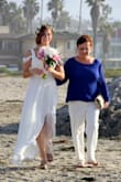 I was looking for a flowy dress for my beach wedding. I had gain a little wieght lately and I wanted something that made feel sexy and beautiful and this dress completely did that for me... And I absolutely fall in love with the dress the moment i tried it on. - Jon C.