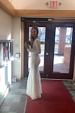 I bought this dress as a last minute wedding gown. Absolutely perfect! Fit like a glove. The material is amazing and I felt perfect. - Cheyenne W.