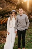 I wore this for my engagement shoot with a chunky sweater over top & loved how it looked! I can't wait to wear it in the warmer weather. :] It fits true to size in my opinion and is a good length for me. - Jacqueline B.
