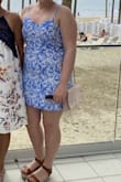 Perfect for the destination wedding I wore it to! But tall girls beware- this dress is short! I wore it with spandex under and I felt adequately covered but it's shorter than I usually wear. Love the open back. - Hannah Q.