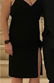 Absolutely love this dress!!! I'm short so it was too long for me and I had my friend alter it since he is a seamstress (Now they sell it as a short dress lol). I love the slit in it too. The back of the dress is such beautiful lace detail I think that's my favorite part! - Stacey S.