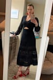 This dress is sooo cute!! Everyone loved it! fits amazing! Definitely one of my favorites!! I first ordered a small and it was a little big, so I ordered the XS and it got perfect! - Amanda J.