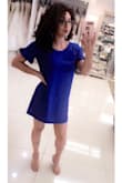 I wore it to work and received many compliments. I just wish it was a little bit longer and looser. I have broad shoulders and putting on the gown, I heard a rip but nothing crazy. It was tight on my shoulders and at work having to using my arms a lot, I was very restricted on reaching hair pieces on the top shelf and pulling out gowns from the rack :( I know when I have previously ordered a medium dress, it was very wide on me but the length was perfect. I just wish they would make the same length for both sizes. I realized, when I order short dresses from Lulus in size small, they are not meant to be worn at my job, but to the mall, brunch, or some other event. unfortunately, I have to give this dress away because it became uncomfortable. other than that it was gorgeous. The material is nice. It also has a lining underneath so it's not just one fabric on top of you. - Daniela S.