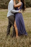Love love this dress! Got so many compliments after sharing the engagement photos I took in this dress. Only downside is that the straps are a little big so you may want to get them taken in. Either way the pictures came out great and I felt amazing in the dress! - Gabriella S.