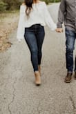 this sweater was the perfect piece to my engagement photos!!! The off the shoulder was a hit. I want in every color! - Gabriella S.
