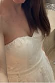 Feels amazing! I love everything about it! I also ordered the Frankee White Pointed-Toe Rhinestone Mules in white, make sure to check it out! I'm in Canada and I got the dress in 1 week! Can't wait to use in my small and intimate wedding. - Thais B.