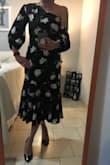Unique, beautiful dress. The fabric has enough weight to make it flow nicely. Looks very elegant and makes my figure look great even without shape-wear or bra.  This dress is the perfect choice to look elegant and formal yet not wear the usual maxi wedding guest dress to an event. The best part I got it on final sale so it is a steal! Bravo Lulus! - Raquel M.