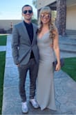 This dress is a winner! Bought it to wear to a wedding and felt like a queen all night. It fits very true to size and is incredibly comfortable. I highly recommend! - Melyssa B.