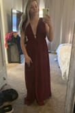 I wanted to love this dress, but it was a little long on me & I could not get the zipper to close. Gorgeous overall, but I have a wider rib cage so the sizing was off. - Claire S.