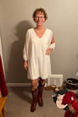 Bought this to wear as an "after party" dress for my wedding to kick up my heels in downtown Nashville, it's perfect and looks great with my red cowboy boots! - Sabina M.