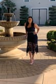 I wore these heels to a winery and they were so comfortable for the 3 or so hours I was wearing them. The heel was comfortable to walk around in. Can't wait to order them in black!!! - Priya K.