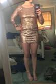 I'm not that tall... 5'6 with a short torso... but I feel like this dress fit as if I was 5'10. I literally could not move without it riding up and showing my butt cheeks. And it was well fitted in the shoulders, arms, and hips, but too loose(borderline baggy) in the waist. I feel like that exacerbated the riding up problem. And it wouldn't make sense to size up or down. Probably just not a good dress for my body, which is a shame. I really wanted to love it. Will be returning, but will try something else! - Stephanie H.
