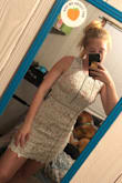 A little short so it needs to be worn to the right occasion but so comfortable and so cute... don't even need a bra - Morgan L.