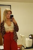 A tad long but very cute and chic. Will go with multiple outfits!! Great peppy spring jacket! - Danielle D.