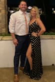 Wore it to a wedding in the desert. Received so many compliments! I'm fairly short (5'3") so it was a little long on me even with heels. Couldn't wear a bra with it, but used tape instead and was still perfect. - Megan B.