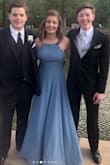 I ordered this dress for my senior prom and it was perfect! The color was great, it fit well, and was comfortable! The dress was a little long, so I had to get the dress hemmed a bit. Definitely recommend! - Evelyn T.