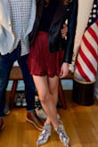 I ordered this skirt to wear for New Years and loved it! Great length for someone on the taller side. - Kelly W.