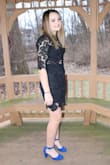 My daughter wore this to a winter formal. It's such a pretty dress. She got tons of compliments. The quality is great!!!! - Nicole K.