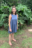I'm all about flowy dresses for the summer. This one is perfect! My own personal preference: it's a tad short for my liking, so I feel more comfortable wearing this around beaches and summery places. - Jessica A.