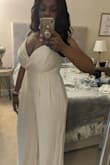 I cannot wait to wear this to my pre-wedding celebration, im going to add a bedazzled belt. Its so adorable. Very happy w/ my purchase, would definitely buy again. - Carla G.