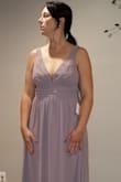 I did order my bridesmaid dress in a large. It was a little roomy in the straps and just a little bit in the overall dress, so I just recently ordered a medium. I'm going to see which one fits better and return the larger one. Overall, I am very pleased with your company and your service. You are very fast to ship out the products and that is great. I have zero complaints. Thank you. - Jessica E.