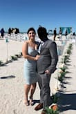 Recently wore this to a beach wedding and got so many compliments! The only complaint is that the straps are not adjustable so I was a little self-conscious about the top falling down throughout the day. Besides that I found it to be a very flattering dress! - Brittany C.