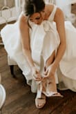 Got these to wear for my wedding! Honestly didn't even notice I was wearing heels the entire time. So comfy and super cute!! - Sarah G.