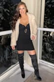 This jacket was so perfect for going out in the winter! It's super chic and could be dressed up or down, plus it kept me warm! - Rachel C.