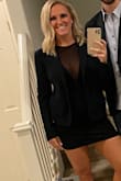 This dress fit so perfect and I got nothing by compliments all night! I added a jacket because of it wintertime. - Ashley D.