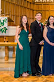 I absolutely LOVED this dress! I wore it to a October wedding and I received so many compliments! The dress was true to size. I ordered a size S, I am 5'7 and 127 pounds and I was very happy with the fit! It was a little low cut but I have a smaller chest so it didn't bother me too much but definitely something to note! I'd totally buy again! - Valerie K.