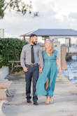 Perfect for my engagement photos. I loved that it was wrap around. I should have ordered a size smaller but it wasn't available and the wrap-around and fabric was forgiving. I felt great in it and I love the color. - Judith T.