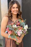 This dress was stunning! The color, the fit... it was beautiful and unique! - Jayna C.