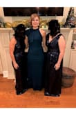 Loved the dress, was very tight in the hips but I have bigger hips and a smaller waist. was scared I would be uncomfortable all night but I really wasn't! Color was perfect with blue/green eyes. - Elise F.