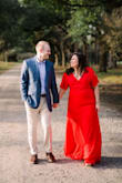 I loved this dress.  It was long and I could have used a safety pin near the chest but it was perfect for my engagement pictures.  I will need to get it hemmed before I can wear again but it was beautiful and lightweight.  I did have to steam it twice due to the way the fabric easily wrinkled prior to wearing it, though. - Laura H.
