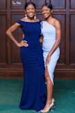 I usually wear a S but I ordered an XS and it fit great. The dress is a little long and I got it hemmed like 1/2 an inch so it wouldn't sweep on the floor too much. Otherwise, it was perfect and very comfortable. - Tati H.