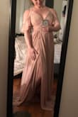 Love the wrap dress makes it beautiful on any shape. - Chelsey T.